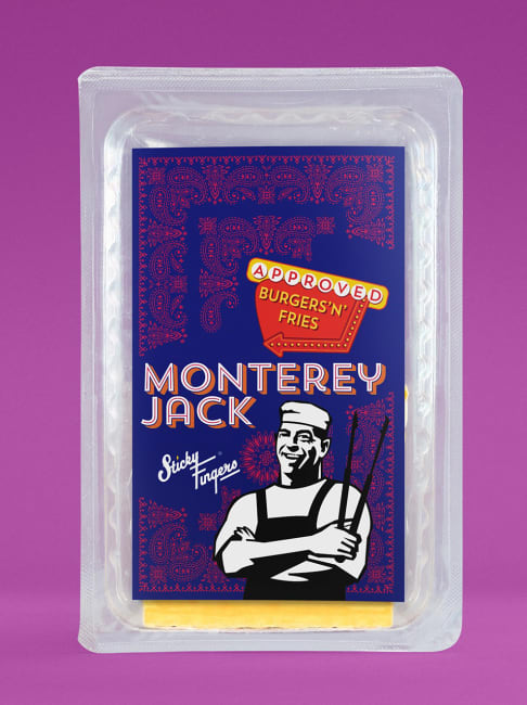 (Utgått) Sticky Fingers Monterey Jack skivet 150 g