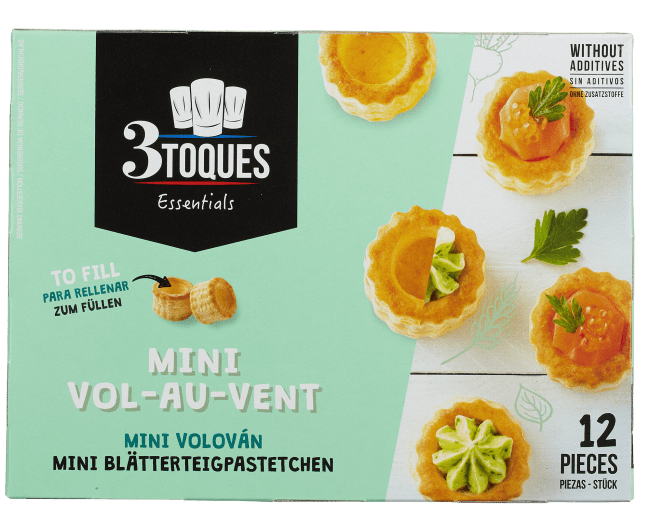 Bouchees mini 12 stk 66 g