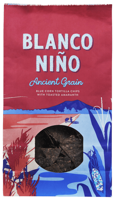 (Utgått) Blanco Nino tortillachips blue corn 170 g