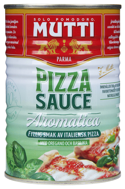 Mutti pizzasaus m/krydder 400 g