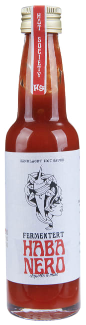 Hot Society fermentert habanero hot sauce 100 ml