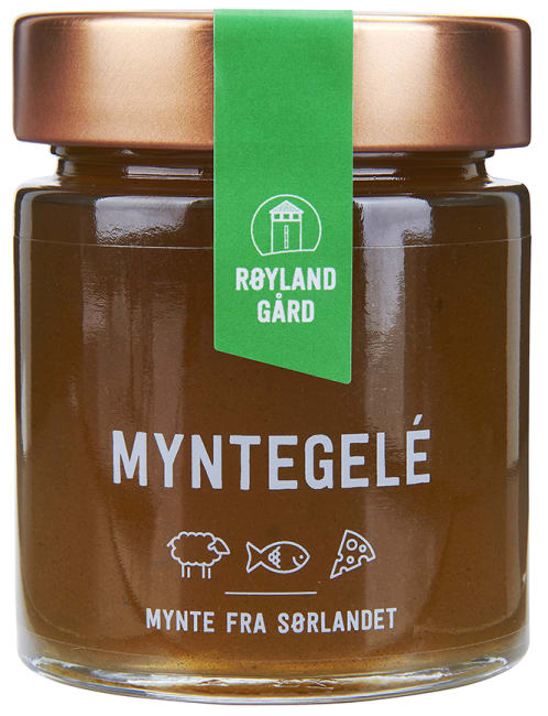 Røyland myntegelé 170 g