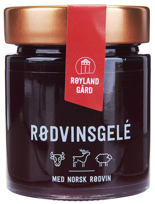 Røyland rødvinsgelé 155 g