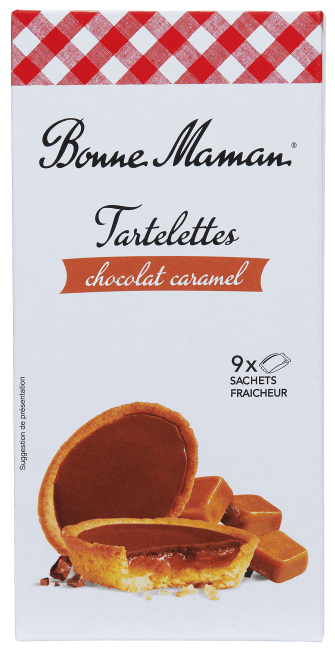 Bonne Maman tarteletter m/karamell 135 g