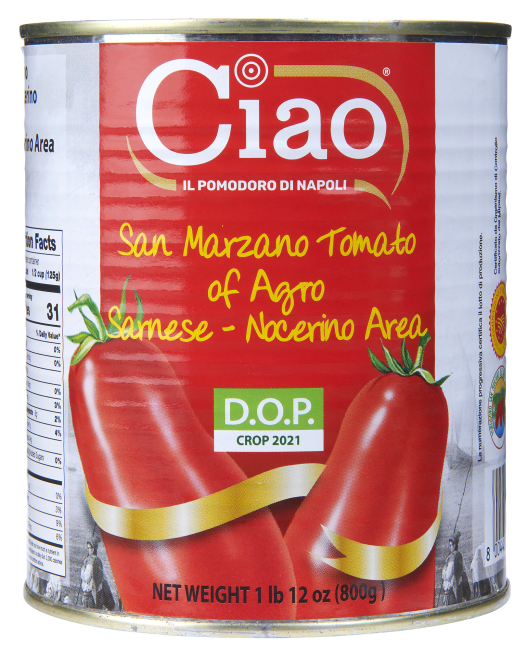 Ciao tomater San Marzano DOP 800 g