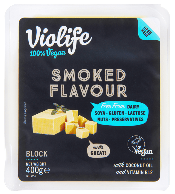 (Utgått) Violife blokk røkt 400 g