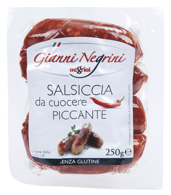Negrini salsiccia m/chili 250 g