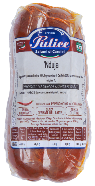 (Utgått) Salumi Pulice Nduja ca 400 g