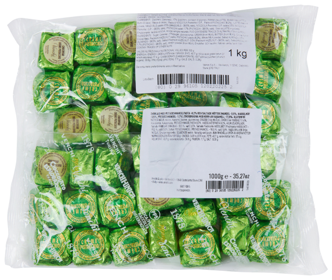 Venchi Cubotto Chocoviar Pistacchio 1 kg