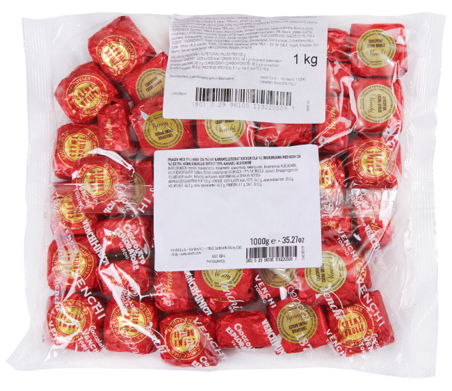 Venchi Cubotto Chocoviar Crème Brulée 1 kg