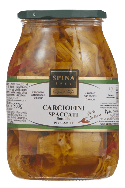 (Utgått) Spina carciofini piccante 950 g