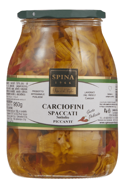 Spina carciofini piccante 950 g