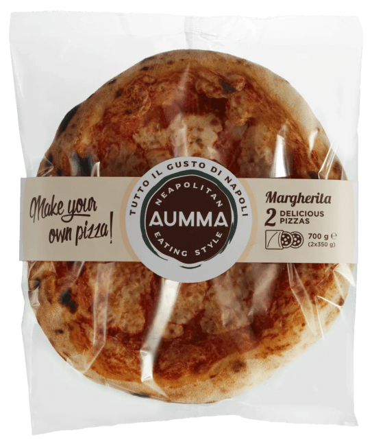 Aumma Pizza Margherita 2 x 350 g