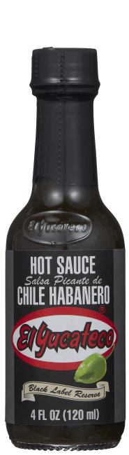 El Yucateco Habanero black label reserve 120 ml