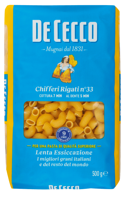 De Cecco chifferi rigati (riflet makaroni) 500 g