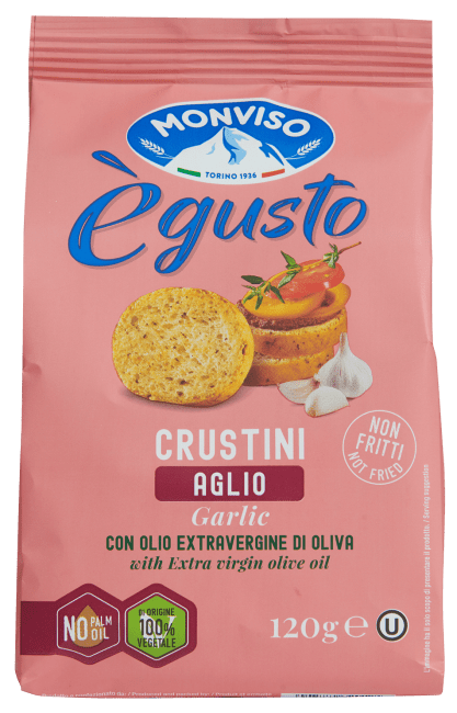 Panmonviso crustini m/hvitløk & persille 120 g