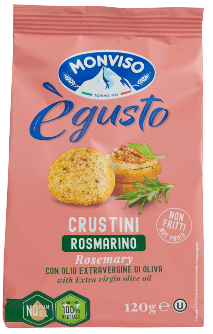 Panmonviso crustini m/rosmarin 120 g
