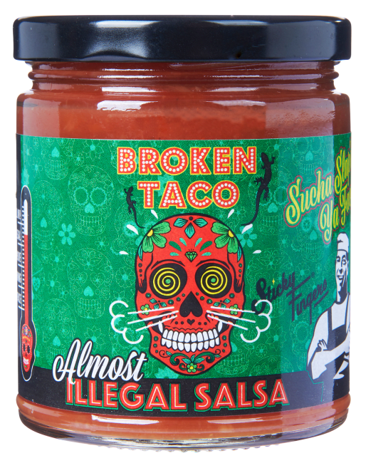 (Nytt nr 380111) BT almost illegal salsa 260 g