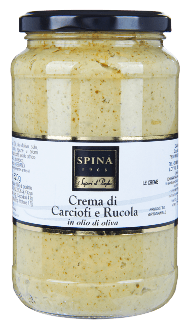 Spina crema di carciofi e rucola 520 g 