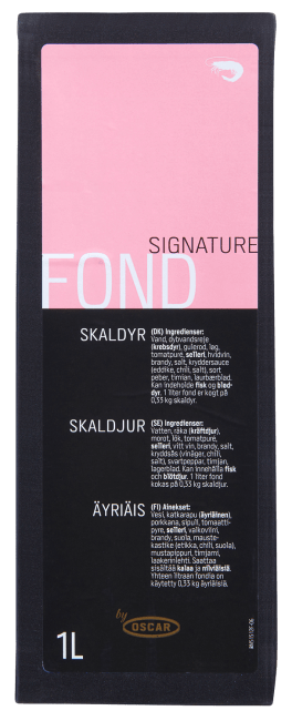 Oscar skalldyrfond 1 l