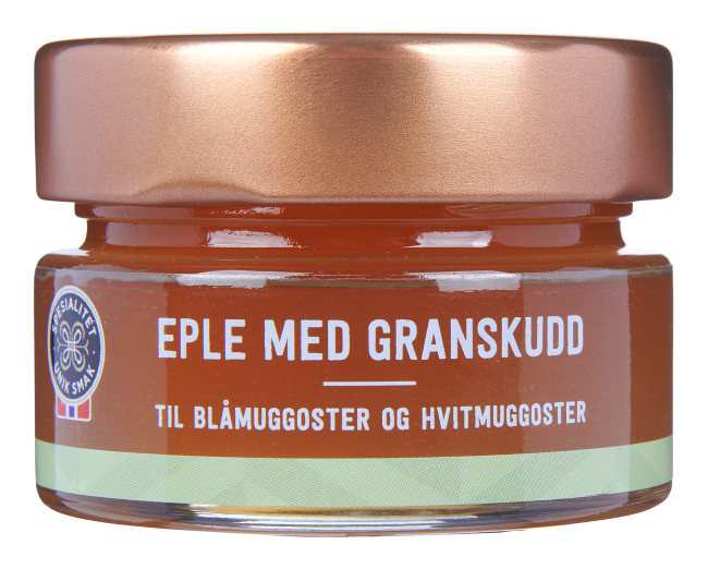 Røyland eplegelé m/granskudd 70 g