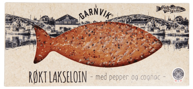 Garnvik røkt lakseloin ca 300 g