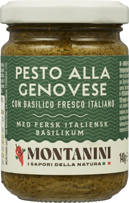 Montanini pestosaus grønn 140 g