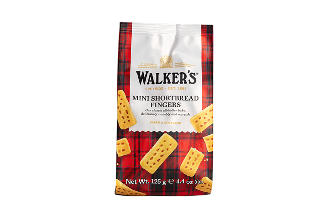 Walkers shortbread mini 125 g