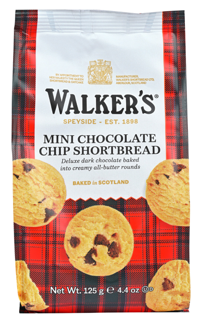 Walkers shortbread mini m/sjokolade 125 g