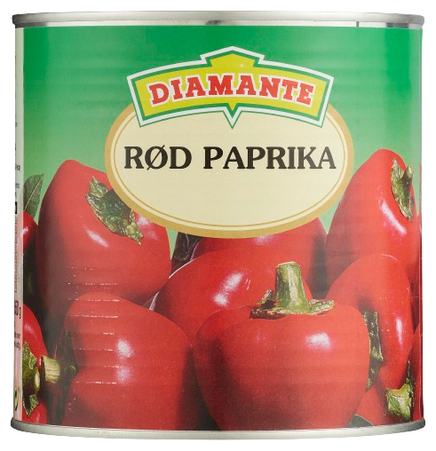Diamante paprika rød 2,5 kg