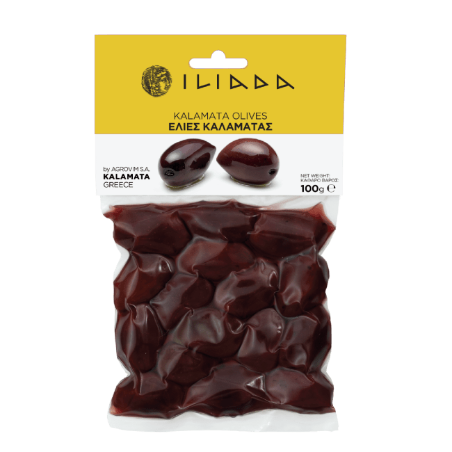 Iliada Kalamata oliven m/sten PDO 100 g