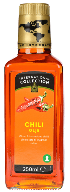 Mexikansk chiliolje 250 ml