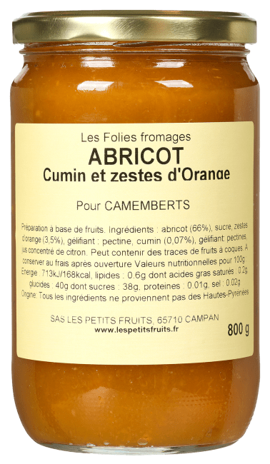 Lesgards aprikosmarmelade til ost 800 g