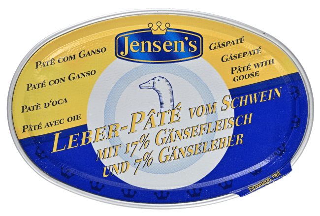 Jensen's gåseleverpaté 80 g