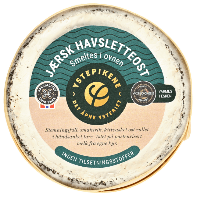 Ystepikene Jærsk havsletteost i eske 300 g