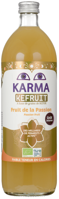 Karma vannkefir pasjonsfrukt ØKO 750 ml