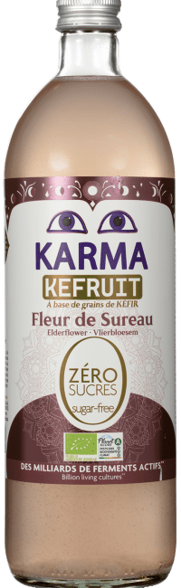 Karma vannkefir hylleblomst ØKO 750 ml