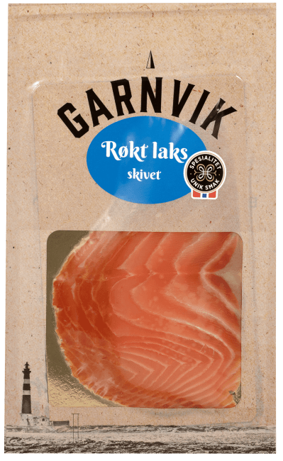 Garnvik røkt laks skiver 100 g