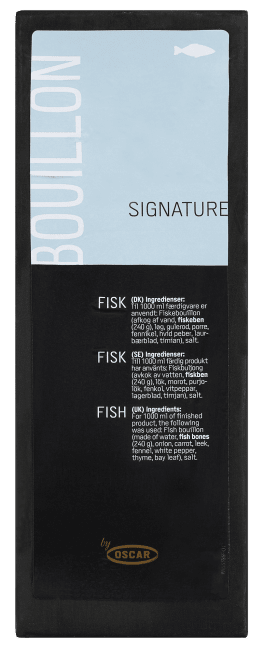 Oscar fiskebuljong 1l