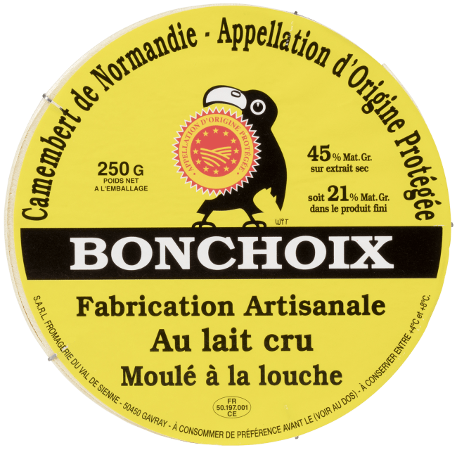 Camembert de Normandie Bonchoix AOP 250 g