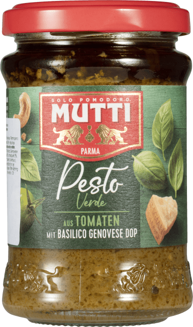Mutti pestosaus m/grønne tomater 180 g