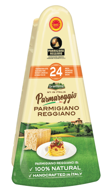 Parmigiano Reggiano trekant 24 mnd DOP 200 g