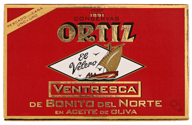 Ortiz tunfiskfilet hvit i olivenolje 112 g