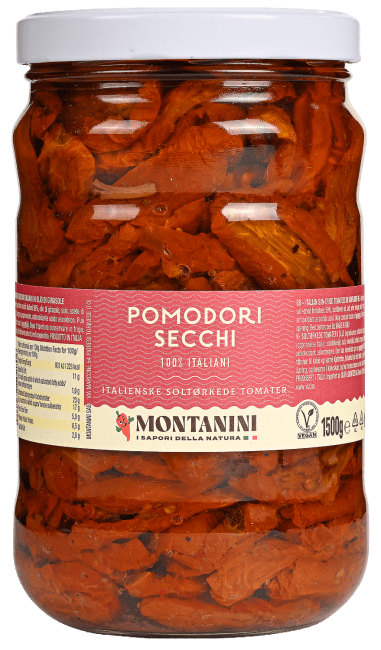 Montanini tomater soltørket 1,5 kg