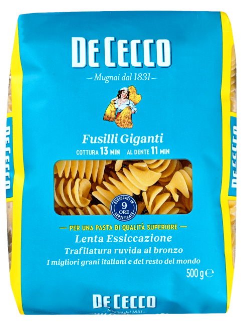 De Cecco fusilli giganti (skruer) 500 g