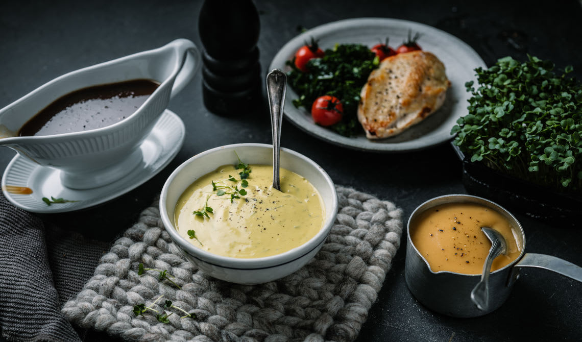 Slik kan du enkelt lage deilig saus fra bunnen av 