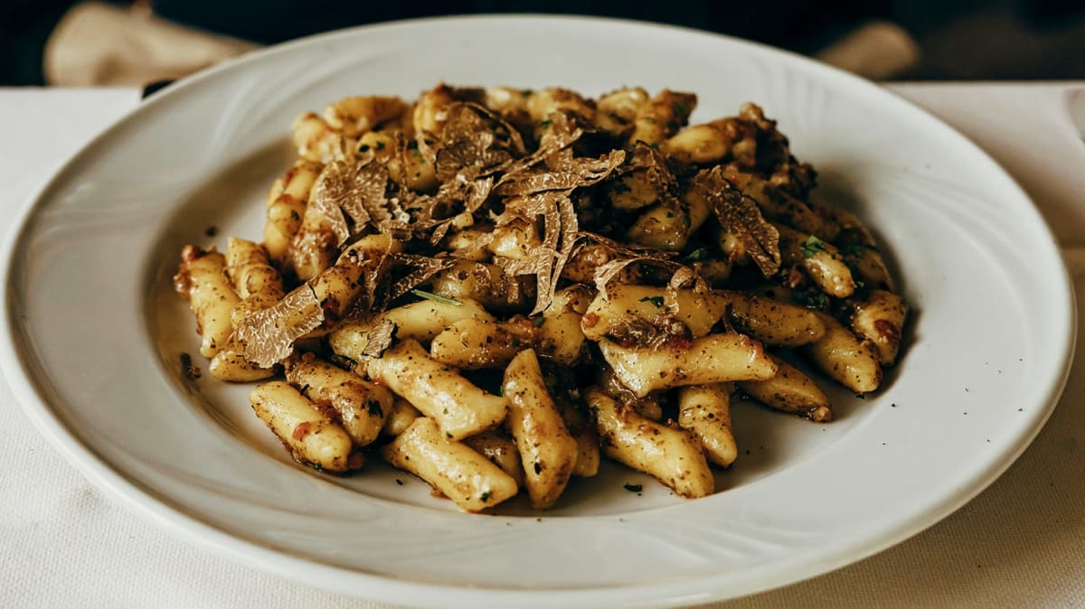 Pasta med trøffel
