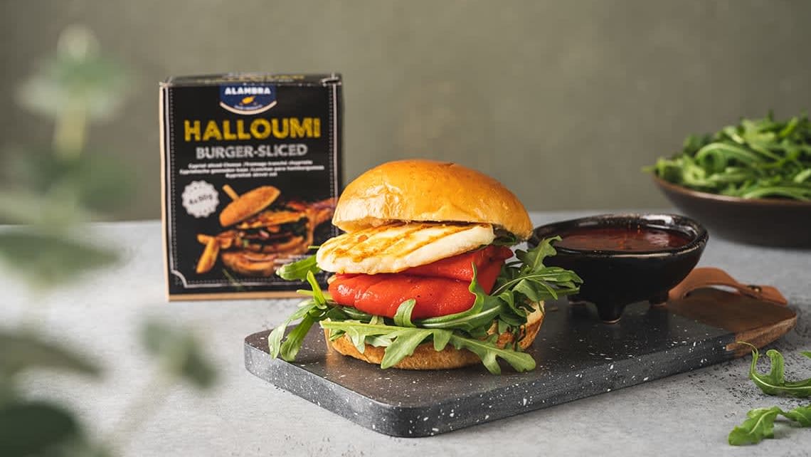 Halloumiburger