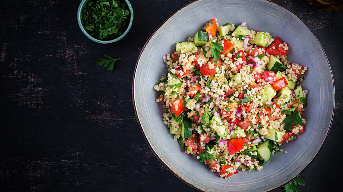 Tabbouleh med bulgur