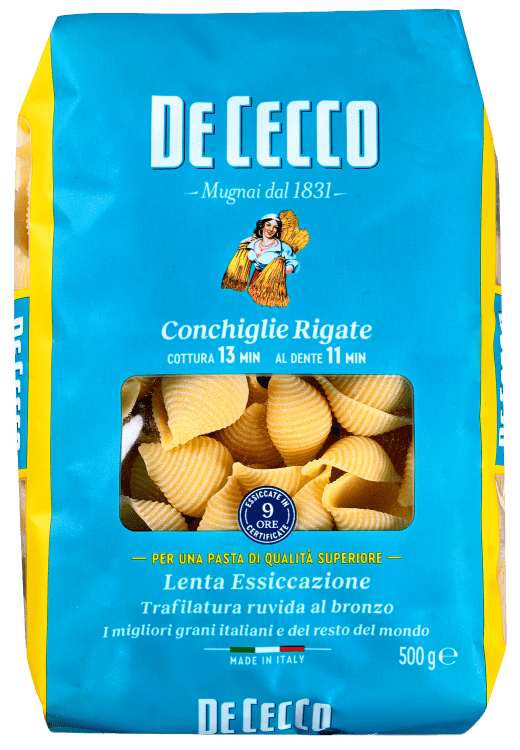 De Cecco conchiglie (skjell) 500 g